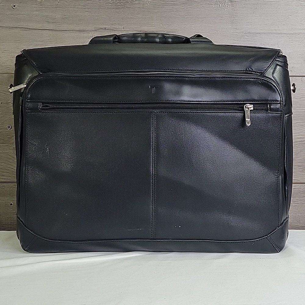 Tumi 2952D Formula Leather Briefcase Bag Business work Bag - Picture 3 of 16